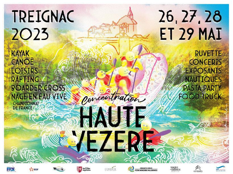 Affiche concentration haute vezere 2023