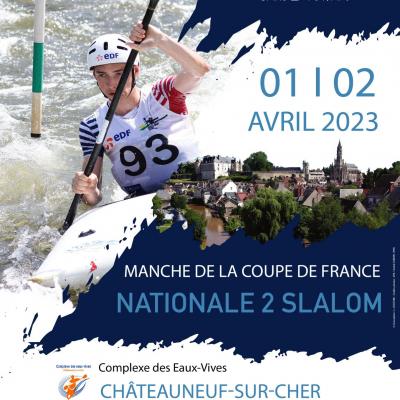 Affiche se lectif n2 slalom cha teauneuf sur cher